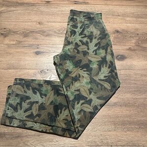 Kelly Cooper Tru-Leaf Camouflage Vintage Hunting Pants Size 32x32